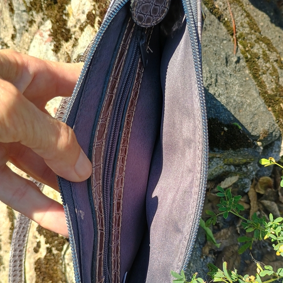 Treviso mock croc mini-crossbody bag w adjustable strap, Fall fashion, Fall boho - Picture 10 of 11